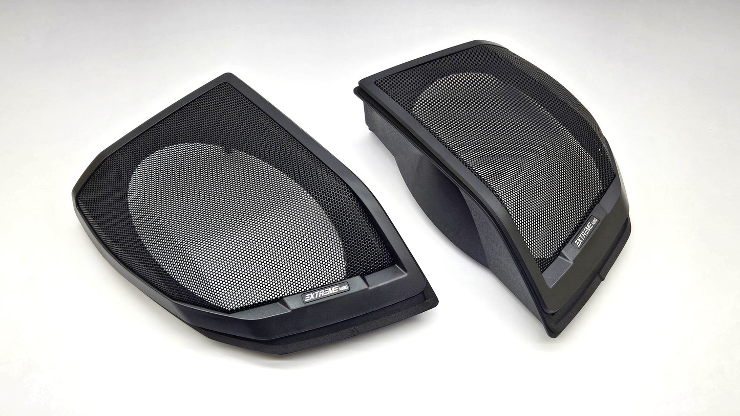 Saddlebag Lid Kit + "SS" Speakers for Harley Davidson® Motorcycles (2024+)