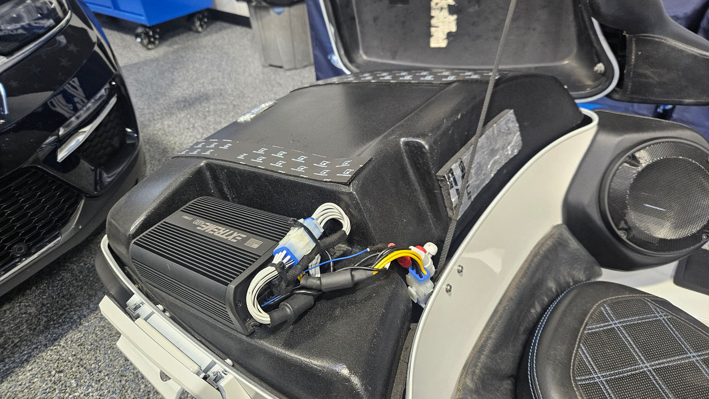 Drop-in Tour-Pak SUBWOOFER Kit | Harley Davidson® Motorcycles (1998-2024+)