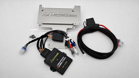 HD-EXT-24RG | Road Glide® Plug & Play Extreme Audio Amplifier Wiring Kit With Amp Mount (2024+)