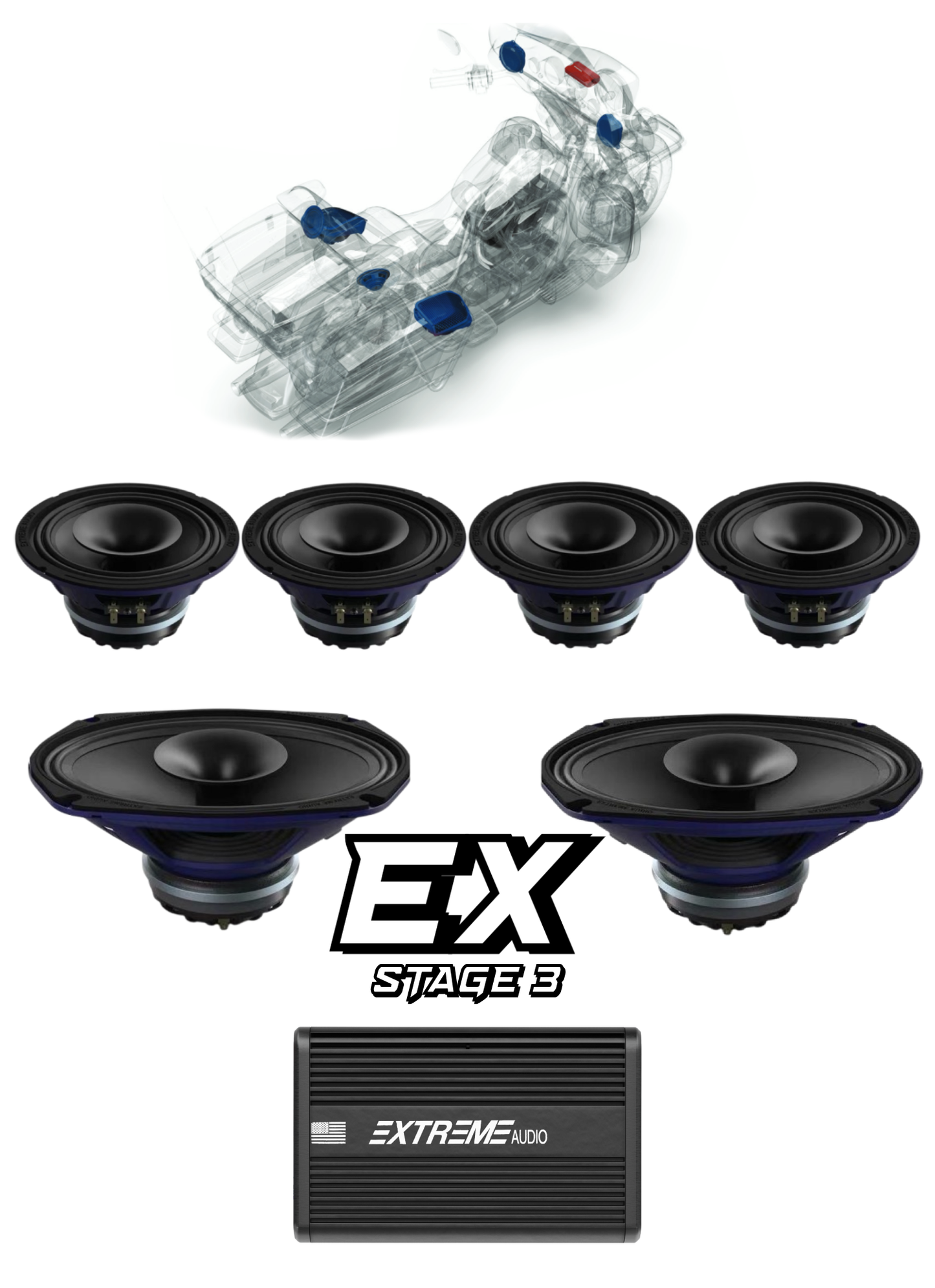 Limited® | STAGE 3 | "EX" Plug & Play Audio Kit (2024+)