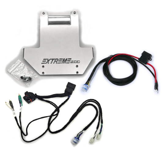 HD-EXT-14RG | Road Glide® Plug & Play Extreme Audio Amplifier Wiring Kit With Amp Mount (2014-2023)