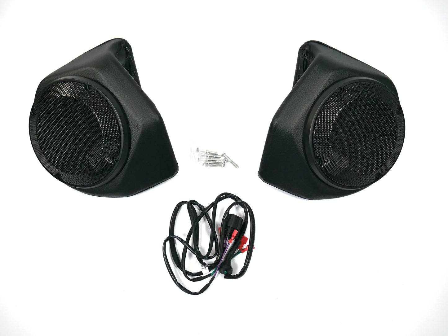 HD-TPSP | Tour-Pak® Speaker Pods With Plug & Play Harness For Harley Davidson® Motorcycles (1998-2025)