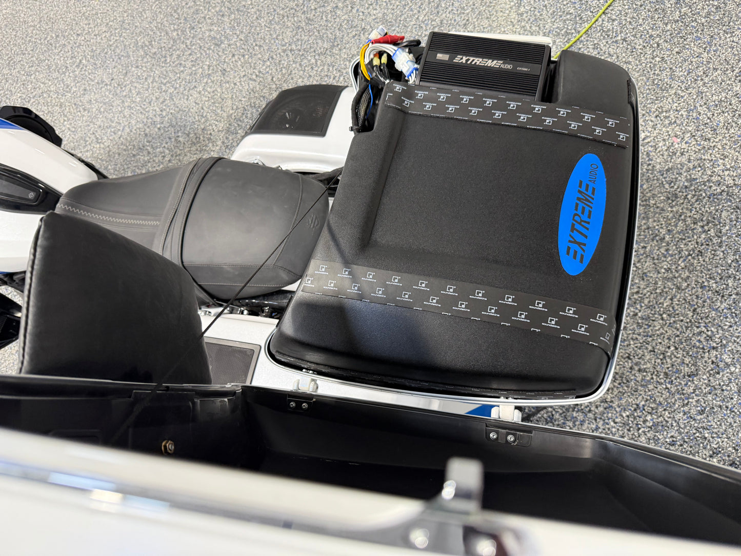 Drop-in SUBWOOFER for Chopped Tour-Pak Kit | Harley Davidson® Motorcycles (1998-2024+))