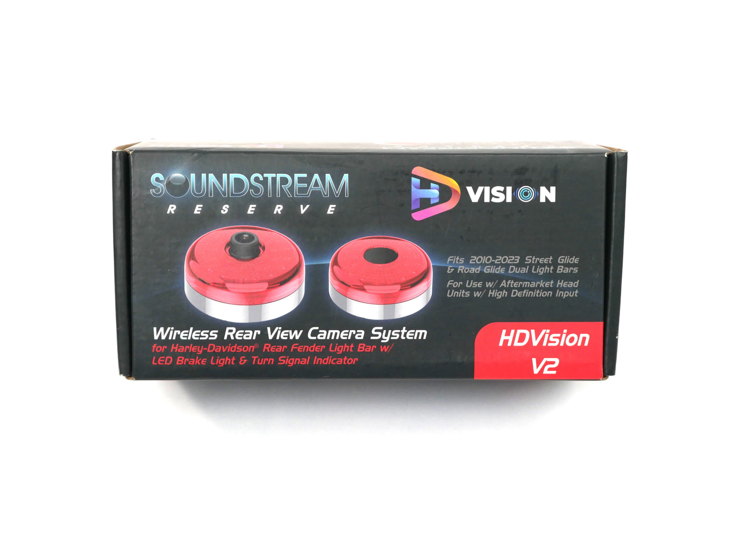 V2 HD Vision | Soundstream Reserve - Wireless Camera System For Select Harley Davidson® Motorcycles