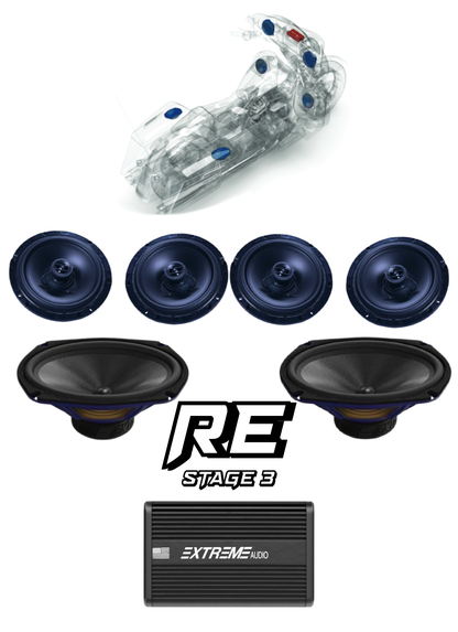 CVO® | Street Glide® | STAGE 3 | "RE" Plug & Play Audio Kit (1998-2013)
