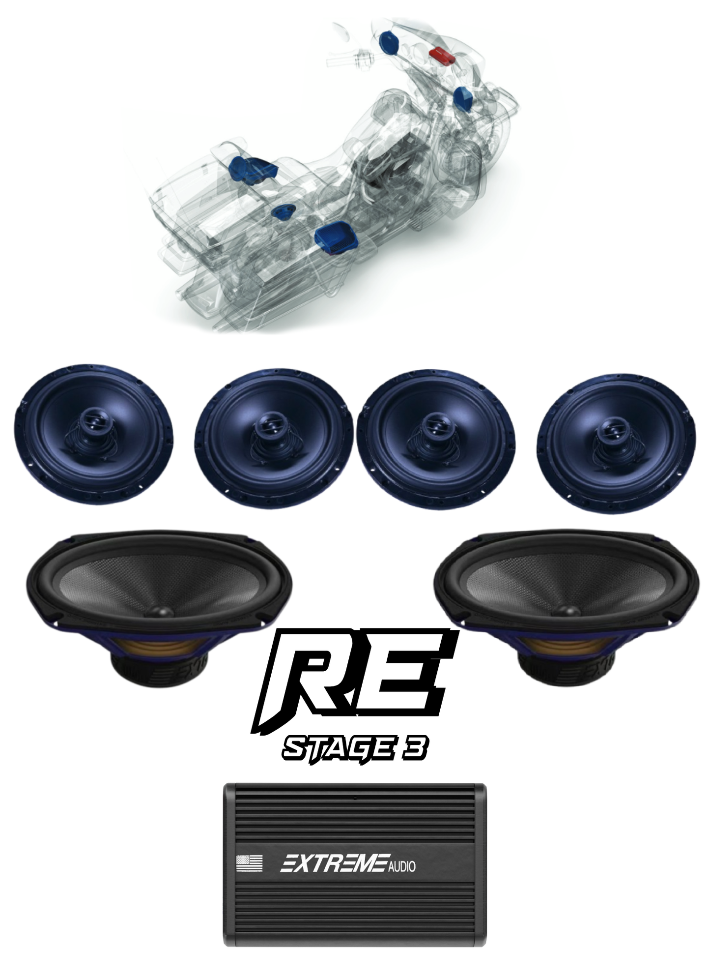 Limited® | STAGE 3 | "RE" Plug & Play Audio Kit (2024+)