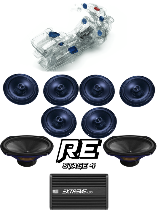 Road Glide® Limited | STAGE 4 | "RE" Plug & Play Audio Kit (2024+)