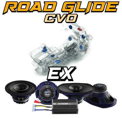 CVO® | Road Glide® | "EX" Plug & Play Speaker Kit (2024+)
