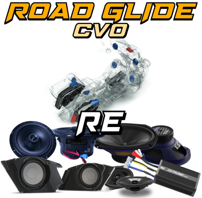 CVO® | Road Glide® | "RE" Plug & Play Speaker Kit (2014-2023)