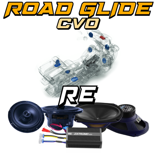 CVO® | Road Glide® | "RE" Plug & Play Speaker Kit (1998-2013)