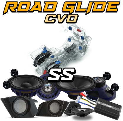 CVO® | Road Glide® | "SS" Plug & Play Speaker Kit (2014-2023)