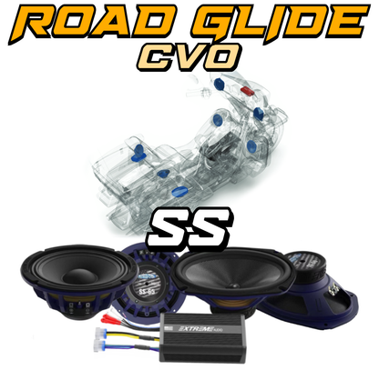 CVO® | Road Glide® | "SS" Plug & Play Speaker Kit (2024+)