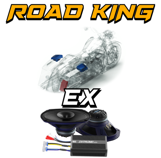 Road King® | "EX" Plug & Play Speaker Kit (2014-2023)