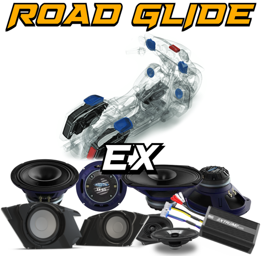 Road Glide® | "EX" Plug & Play Speaker Kit (2014-2023)