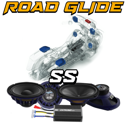 Road Glide® | "SS" Plug & Play Speaker Kit (1998-2013)