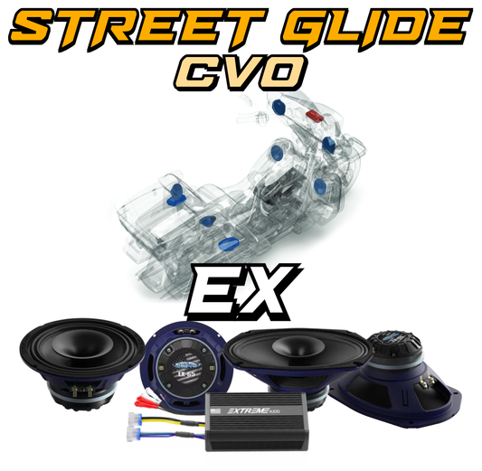 CVO® | Street Glide® | "EX" Plug & Play Speaker Kit (2024+)