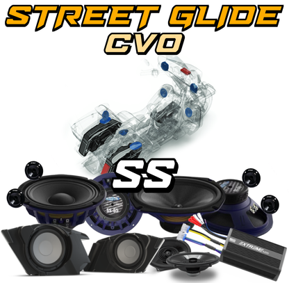 CVO® | Street Glide® | "SS" Plug & Play Speaker Kit (2014-2023)