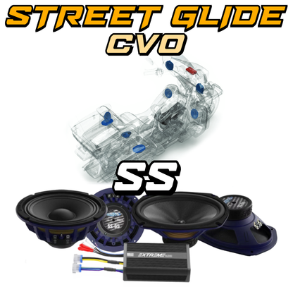CVO® | Street Glide® | "SS" Plug & Play Speaker Kit (2024+)