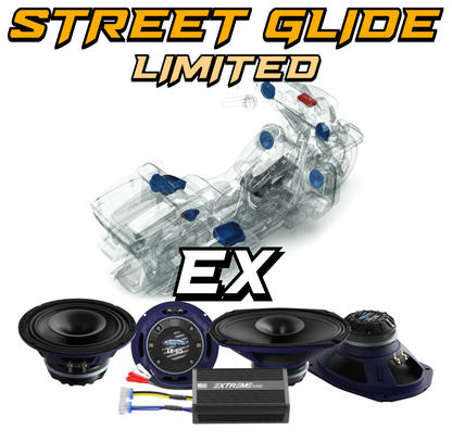 Street Glide® | Limited | "EX" Plug & Play Speaker Kit (2024+)