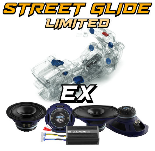 Street Glide® | Limited | "EX" Plug & Play Speaker Kit (2024+)