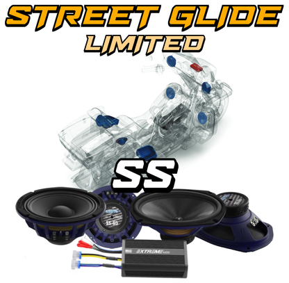 Street Glide® | Limited | "SS" Plug & Play Speaker Kit (2024+)