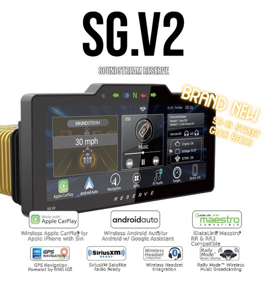 SG.V2 (98-13 Harley Street Glide Radio)