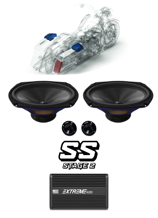 Road King® | STAGE 3 | "SS" Plug & Play Audio Kit (2014-2023)