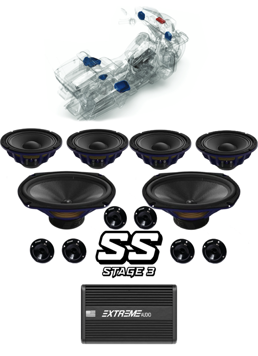 Road Glide® Limited | STAGE 3 | "SS" Plug & Play Audio Kit (2024+)