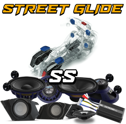 Street Glide® | "SS" Plug & Play Speaker Kit (2014-2023)