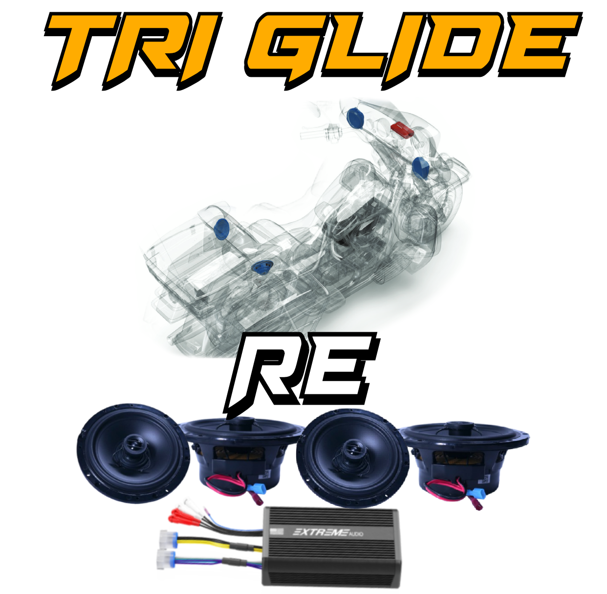Tri Glide® | "RE" Plug & Play Speaker Kit (2014-2023)