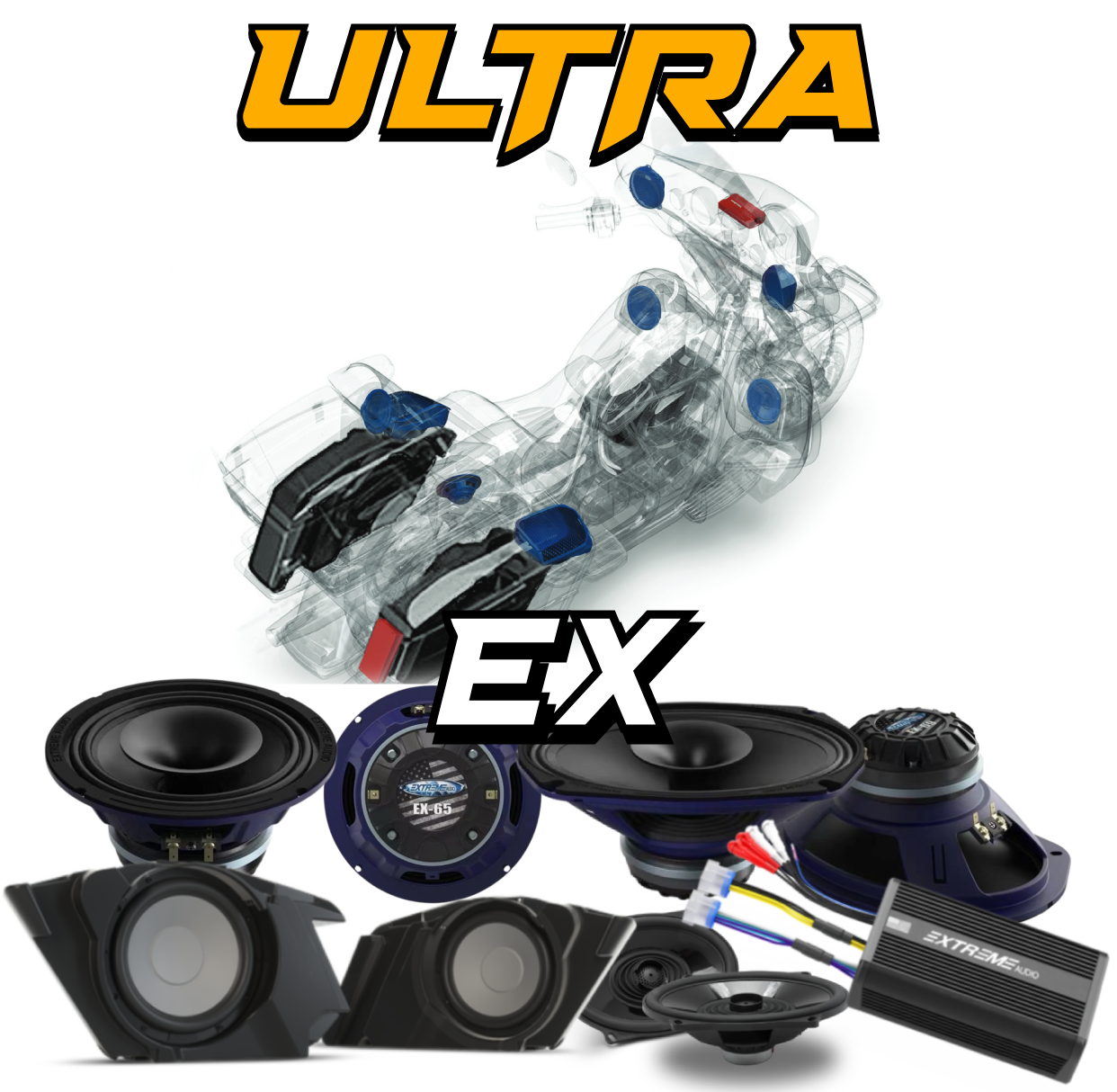 Ultra | "EX" Plug & Play Speaker Kit (2014-2023)