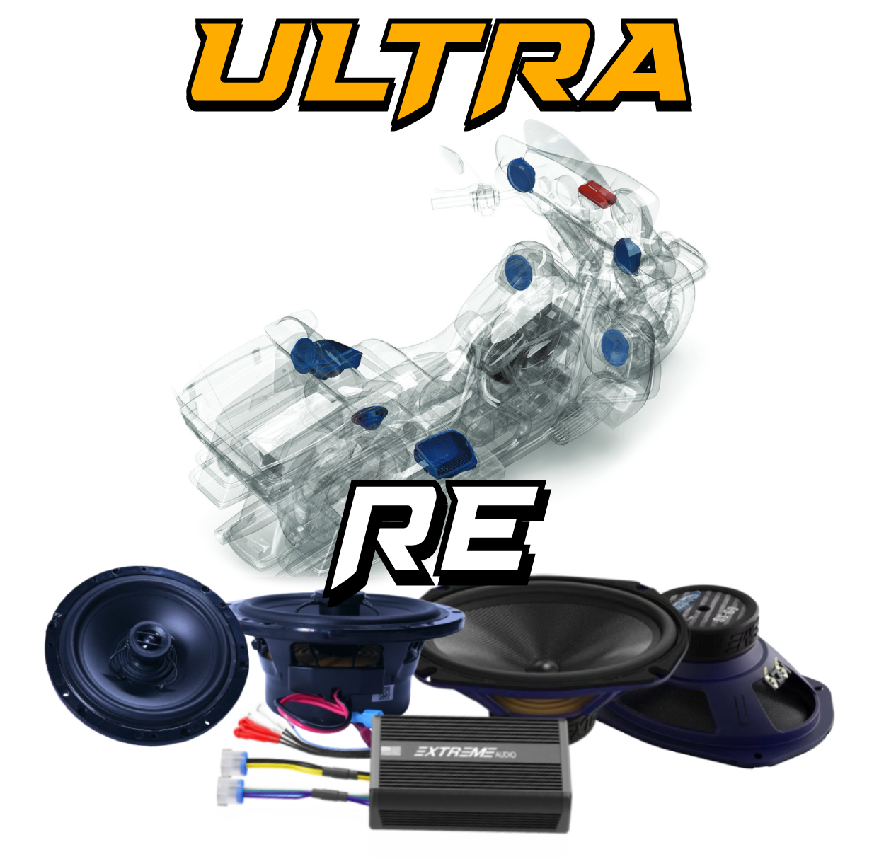 Ultra | "RE" Plug & Play Speaker Kit (1998-2013)