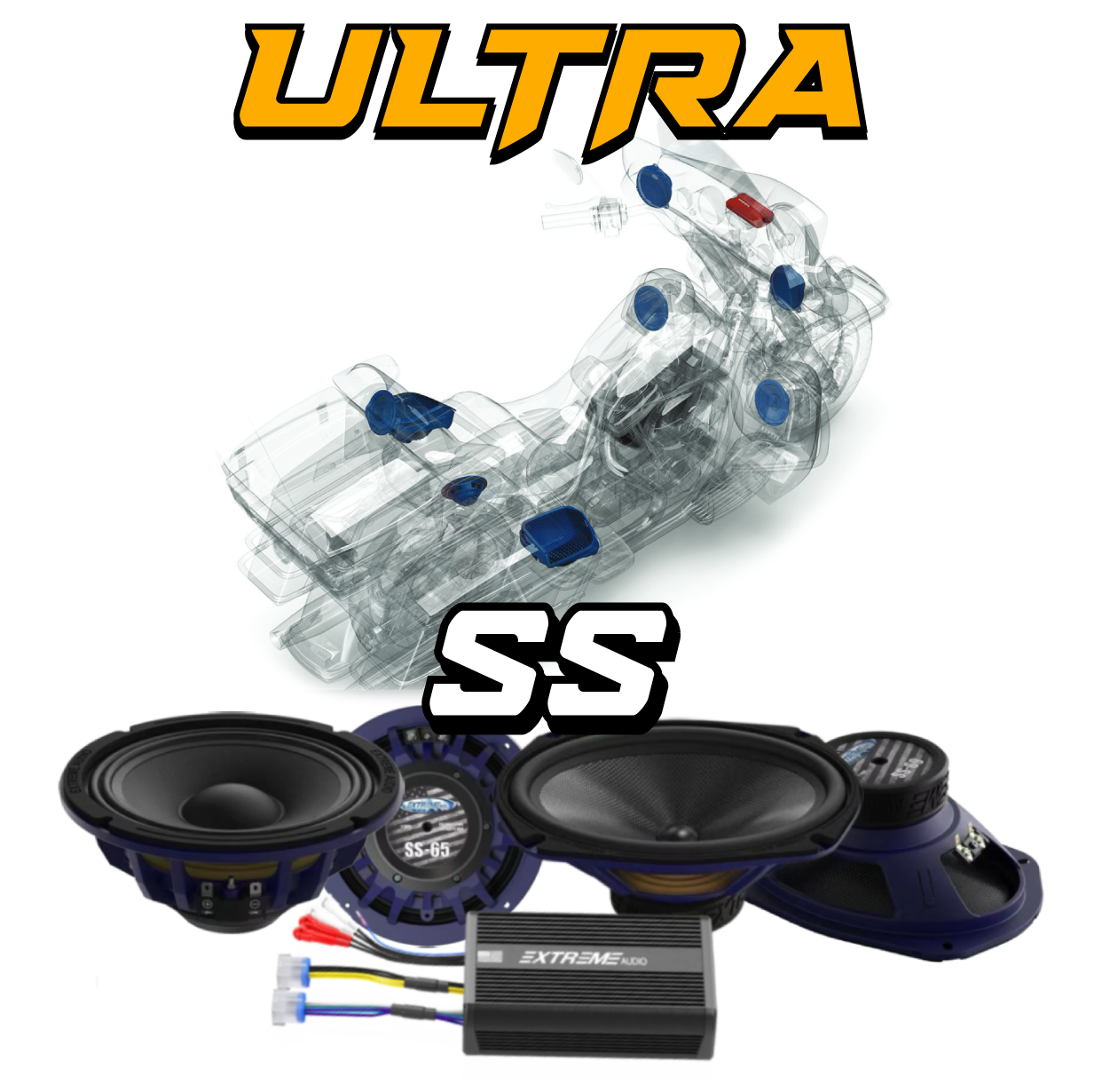 Ultra | "SS" Plug & Play Speaker Kit (1998-2013)