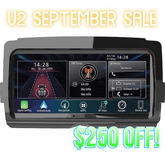 V2 | Soundstream Reserve - Plug & Play Head Unit For Harley Davidson® Motorcycles (2014-2023)