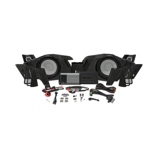 HD14-SBSUB (2014-2023) Dual Saddlebag Drop-In Subwoofer Kit